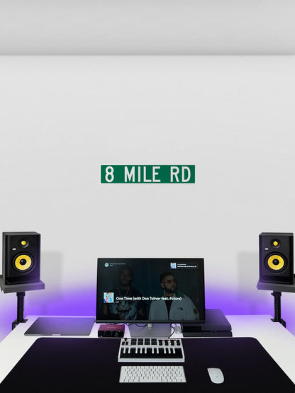 8 Mile Streetsign