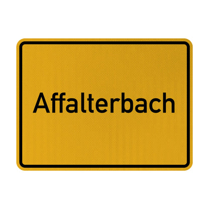 Affalterbach Streetsign