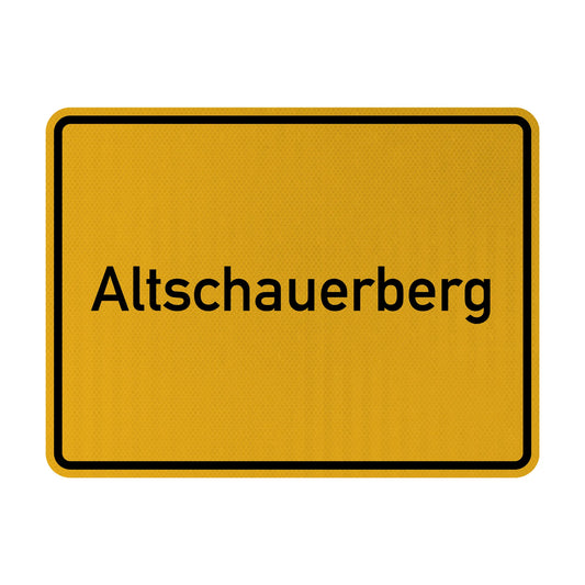 Altschauerberg Streetsign