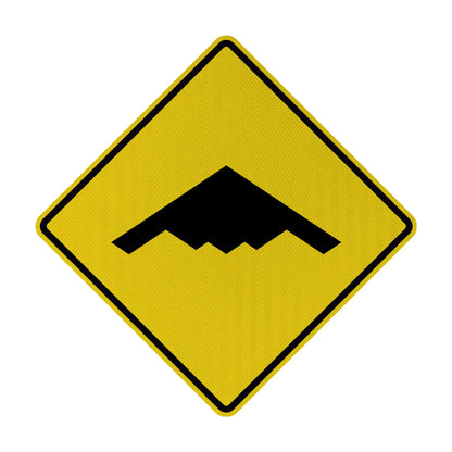 B-2 Spirit Streetsign