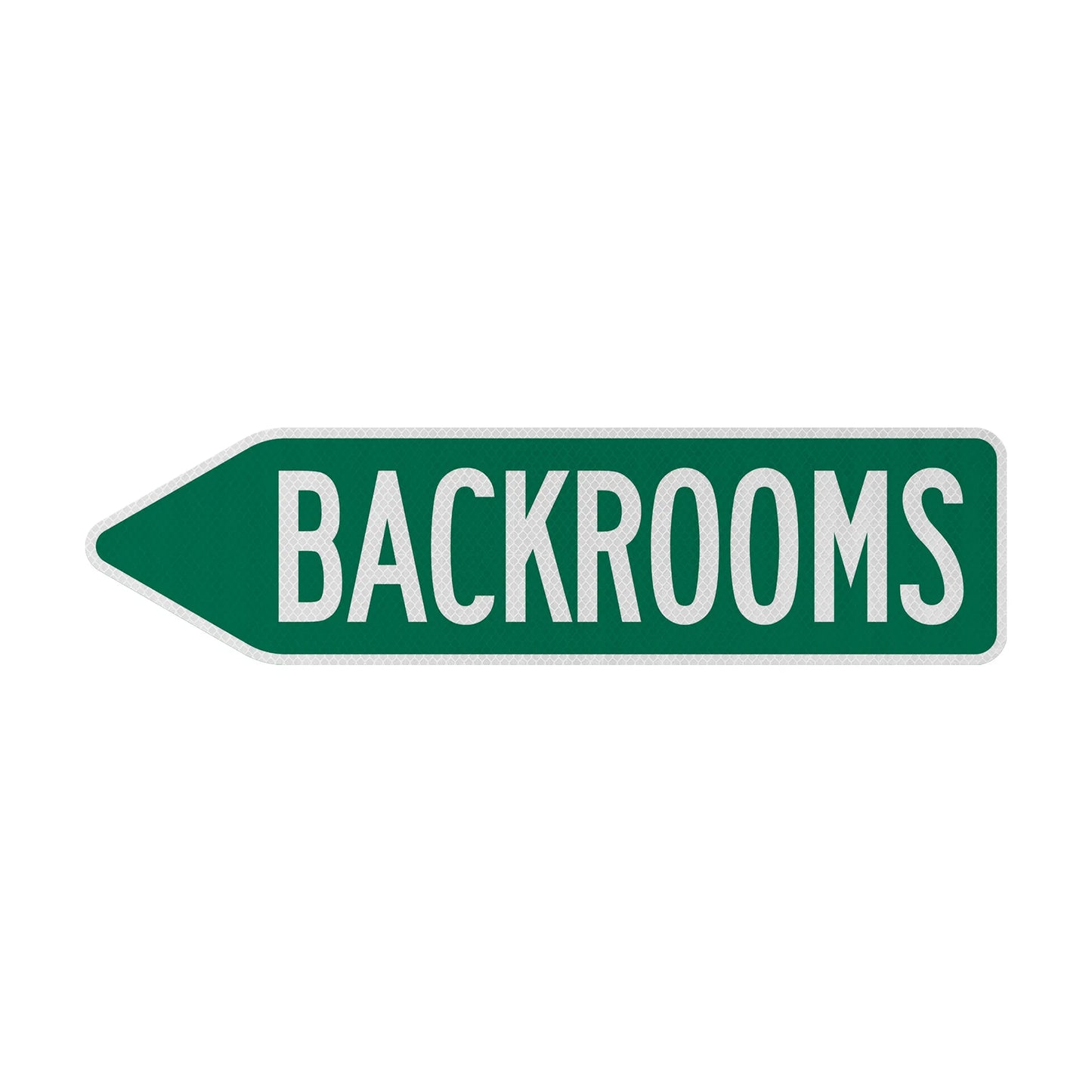 Backrooms Streetsign