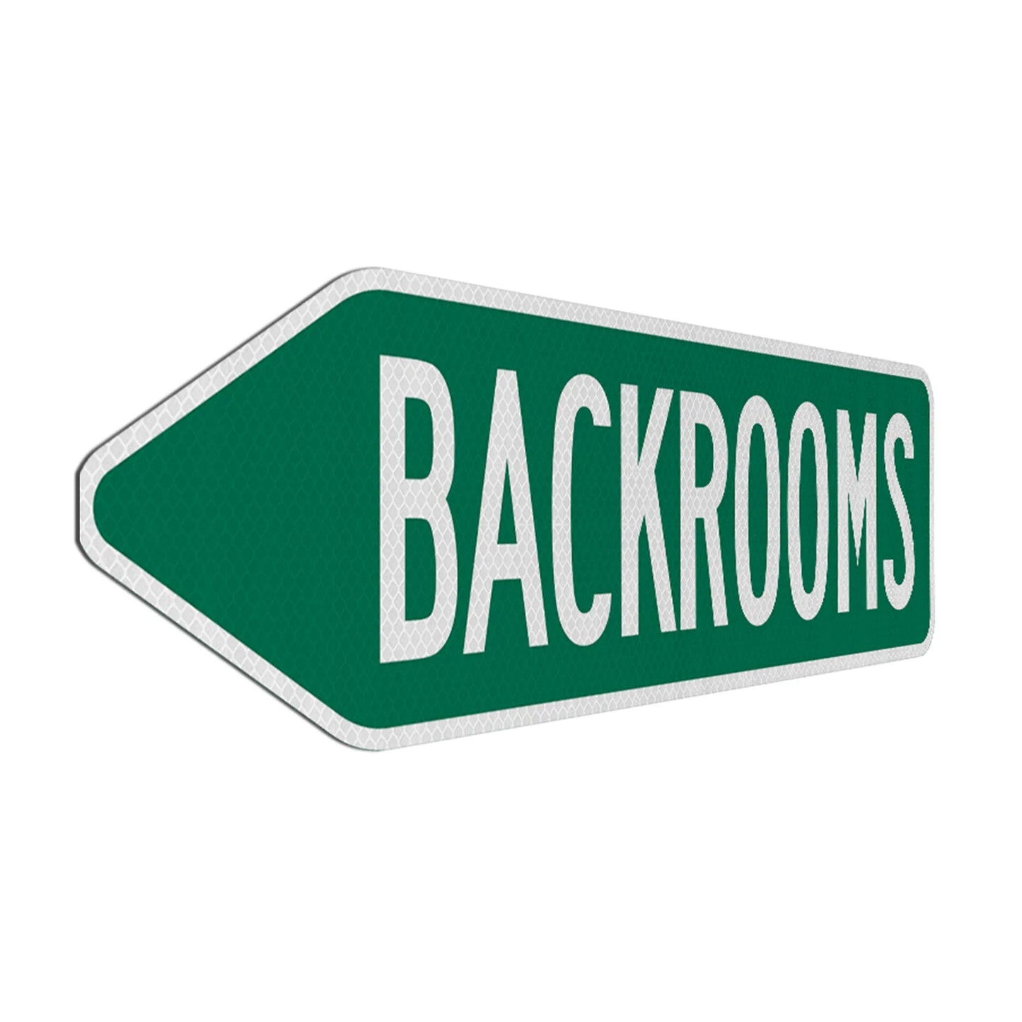 Backrooms Streetsign