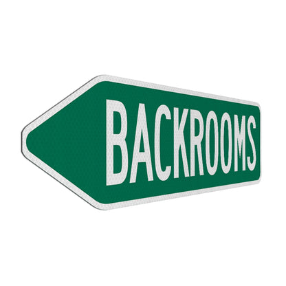 Backrooms Streetsign