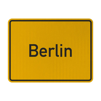 Berlin Streetsign