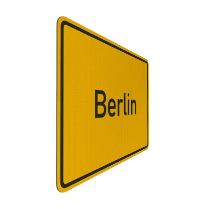 Berlin Streetsign