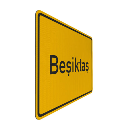 Beşiktaş Streetsign