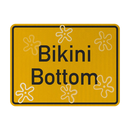 Bikini Bottom Streetsign