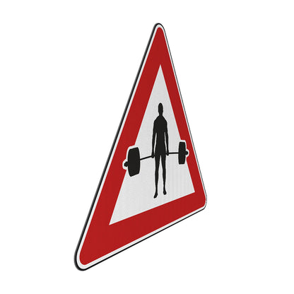 Deadlift Streetsign