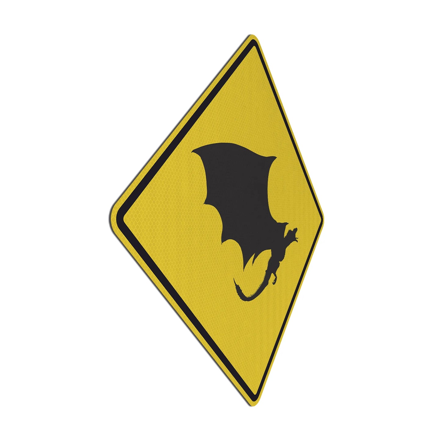 Drache Streetsign