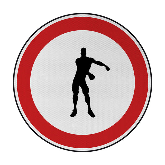 Floss-Dance Streetsign