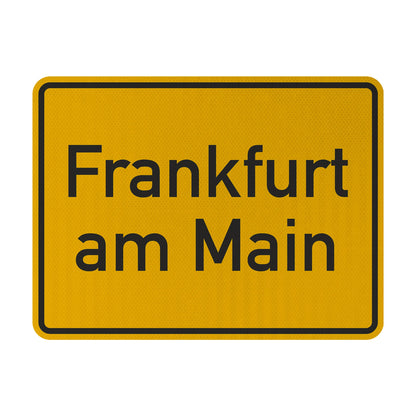 Frankfurt am Main Streetsign