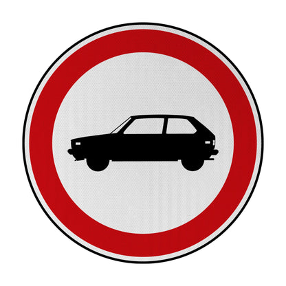 Golf 1 Streetsign