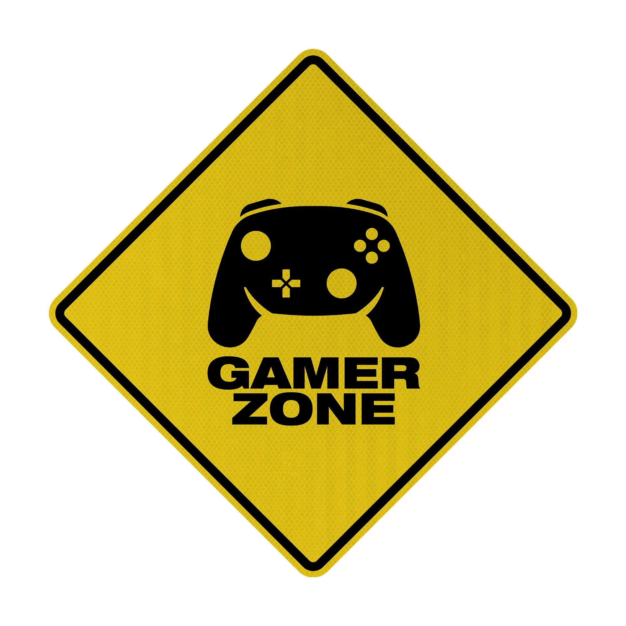 Gamer Zone (X) Streetsign – Signed