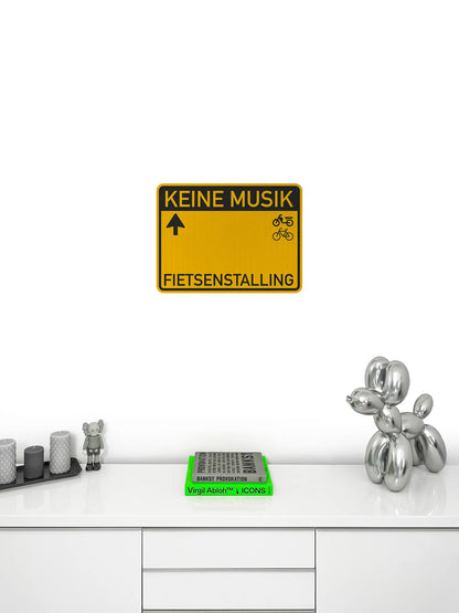 Keine Musik Streetsign