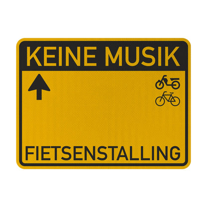 Keine Musik Streetsign