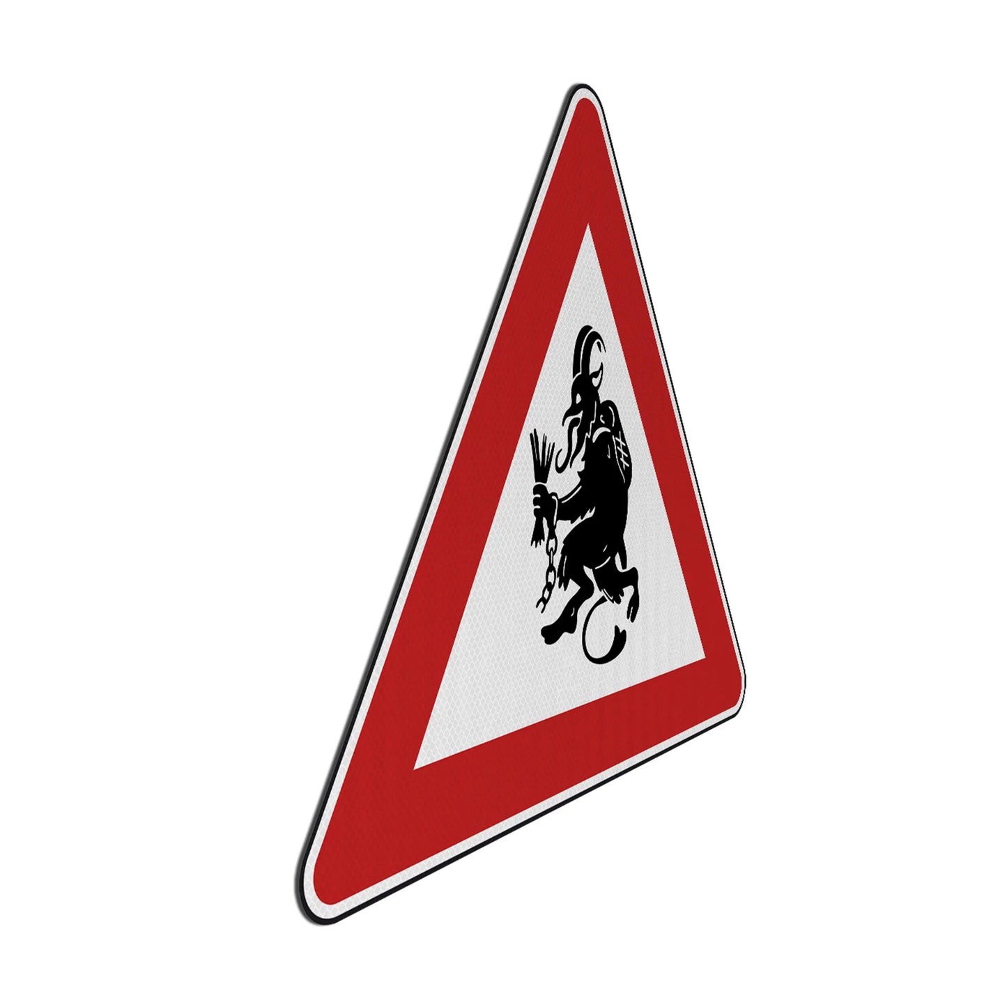 Krampus Streetsign