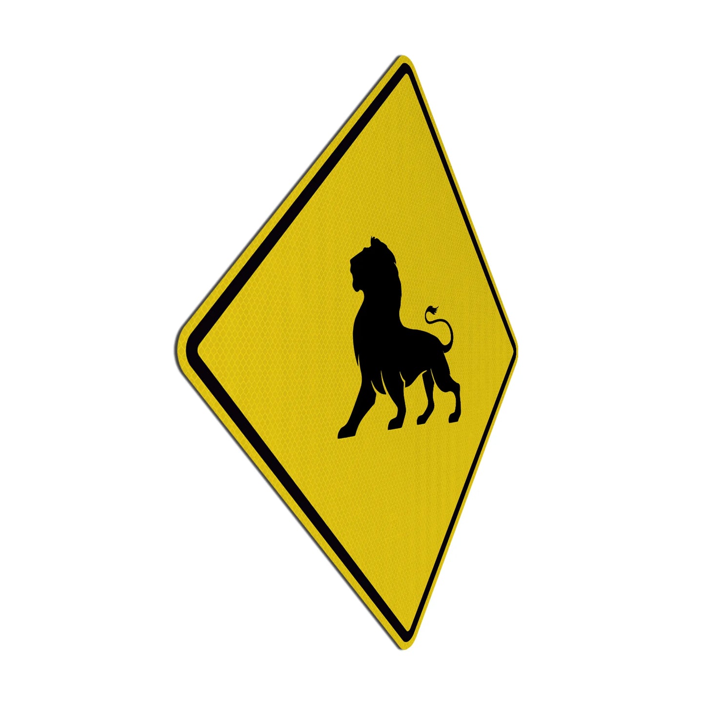 Löwe Streetsign