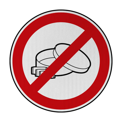 No Snus Streetsign