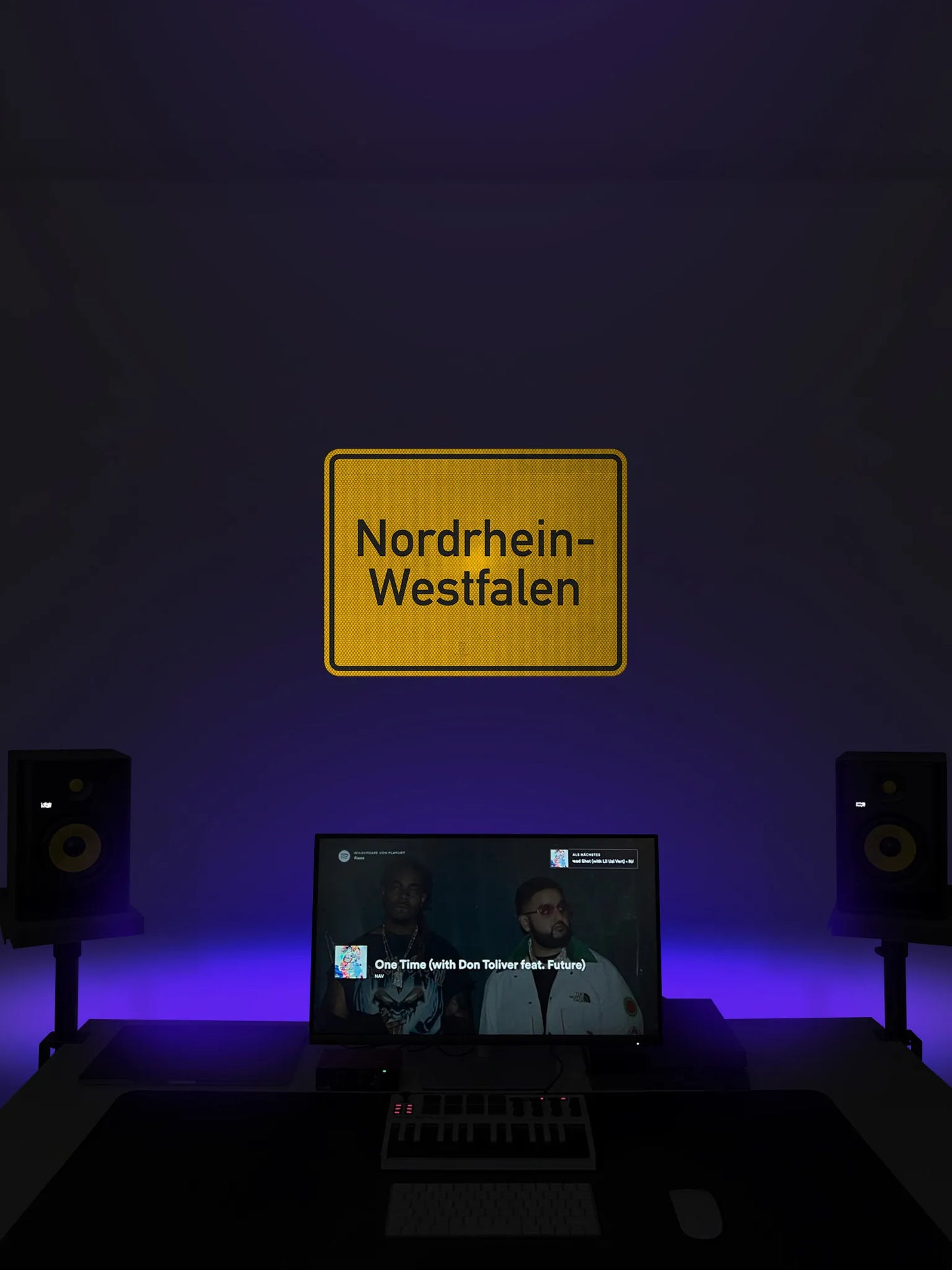 Nordrhein-Westfalen Streetsign