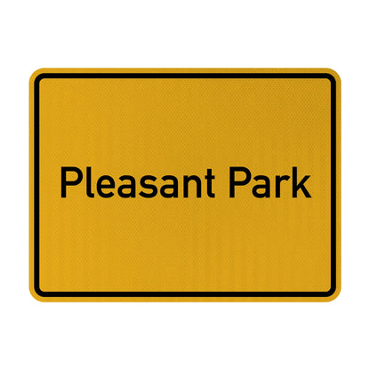 Pleasant Park Streetsign