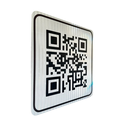 QR-Code (Rickroll)-Streetsign