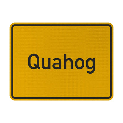 Quahog Streetsign