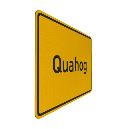 Quahog Streetsign