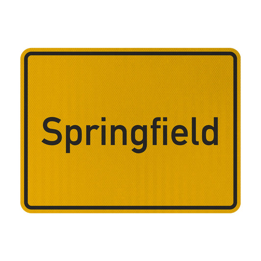 Springfield Streetsign