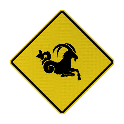 Steinbock Streetsign