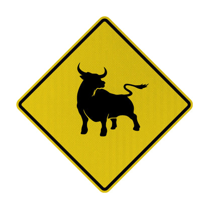 Stier Streetsign