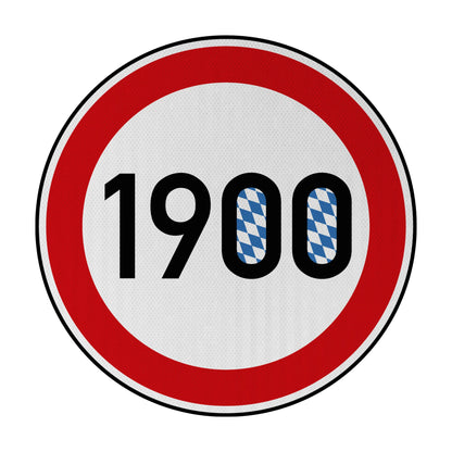 Tempolimit 1900 (FCB) Streetsign