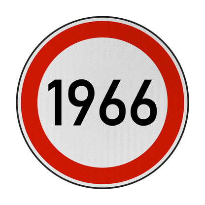 Tempolimit 1966 (FCE) Streetsign