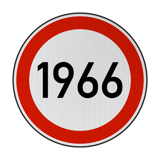 Tempolimit 1966 (FCE) Streetsign