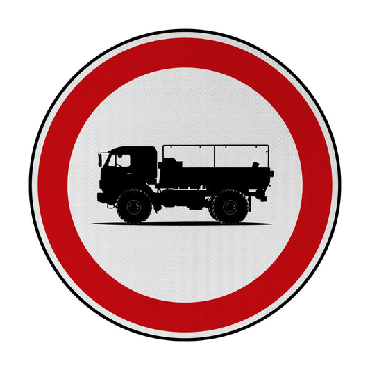 Truck Streetsign