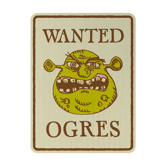 WANTED: Ogre Streetsign