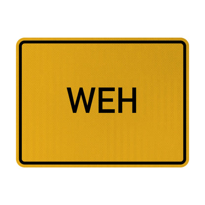 WEH Streetsign