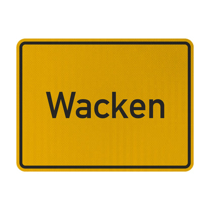 Wacken Streetsign