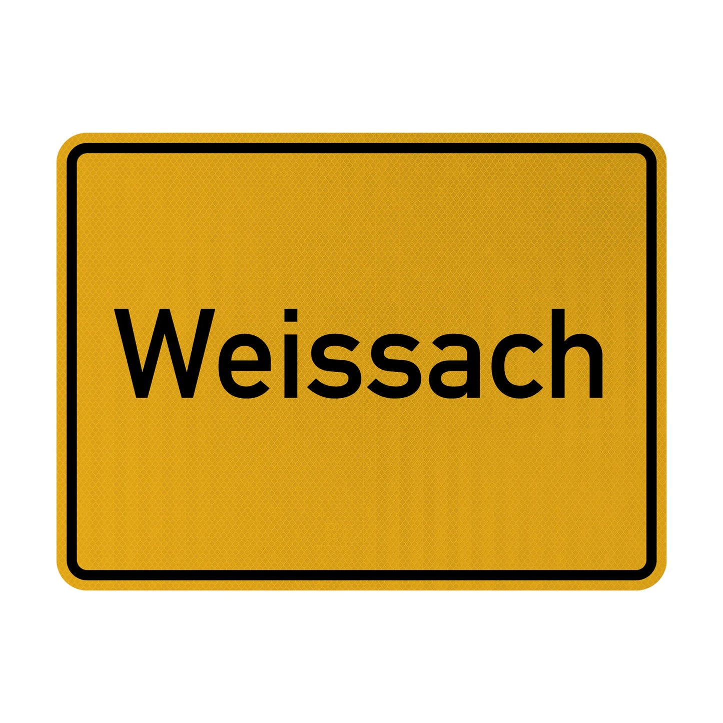 Weissach Streetsign