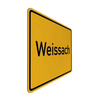 Weissach Streetsign