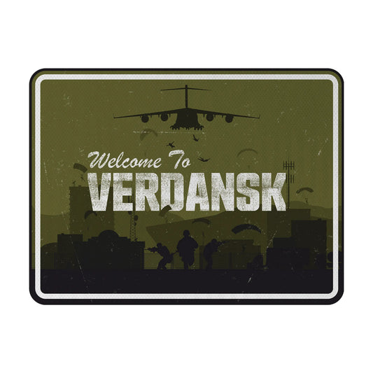 Welcome to Verdansk Streetsign